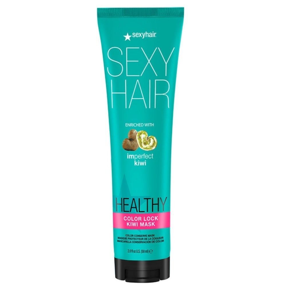 Sexy Hair Imperfect Kiwi Healthy Color Lock Kiwi Vegan Hair Mask 2.0 Fl Oz NWT